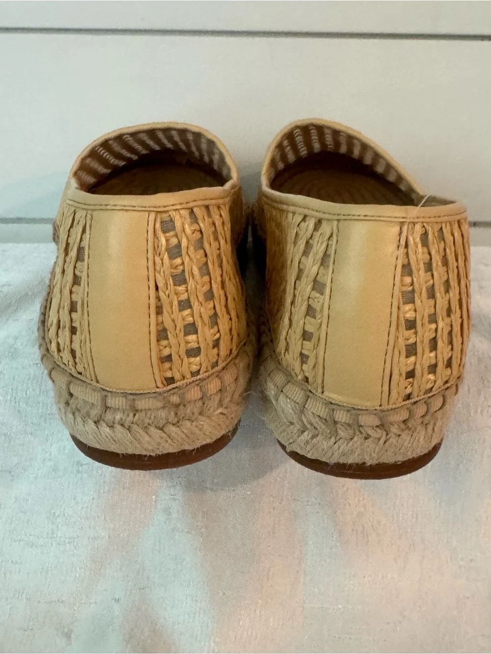 J. Crew - Woven Espadrille Slip-On Flats in Natural